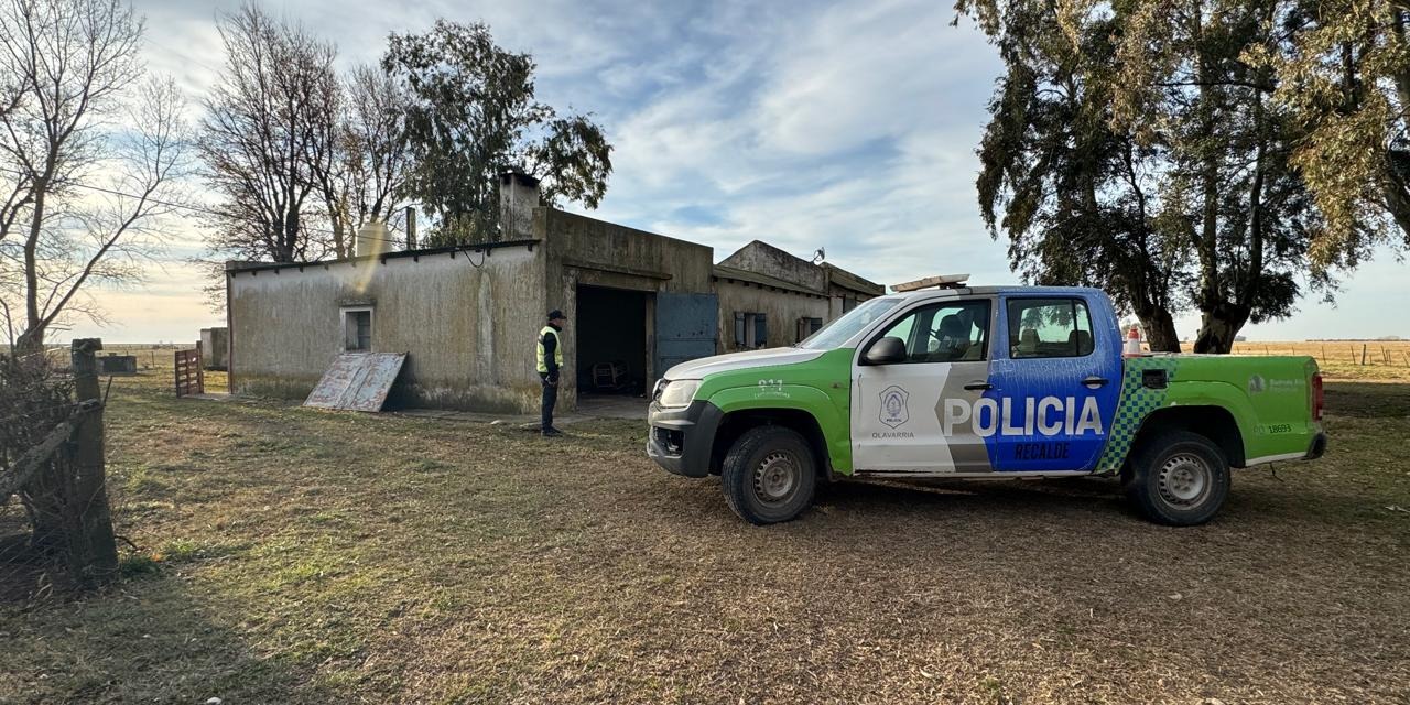 Doble crimen y suicidio en un campo de Olavarra
